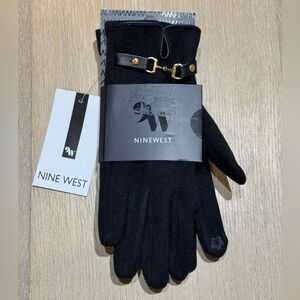 Nine West Black Gloves for Women